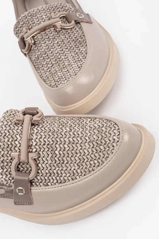 mocasines color arena con plantilla...