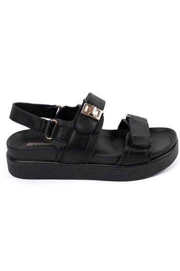 Sandalias elegantes negras...