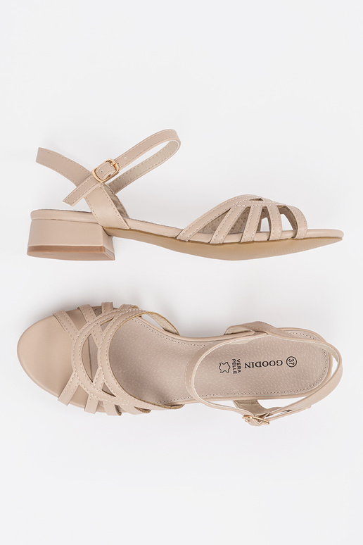 Sandalias color arena Sandalias color arena