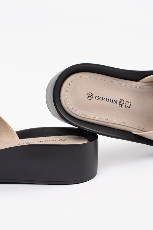 chanclas de mujer color arena con cadena chanclas de mujer color arena con cadena