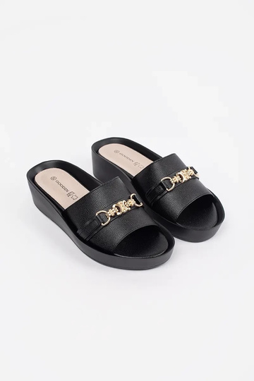 chanclas negras para mujer... 2