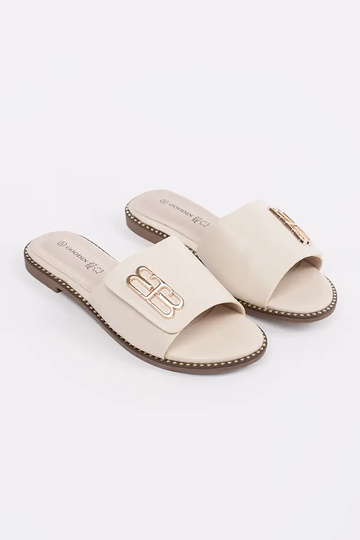 chanclas color marfil para... 2