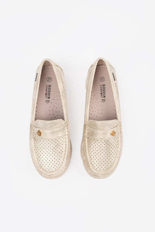 Sandalias azules de ante