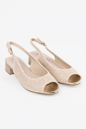 Sandalias de encaje color... 2