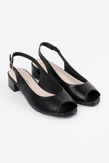 Sandalias elegantes negras... 2