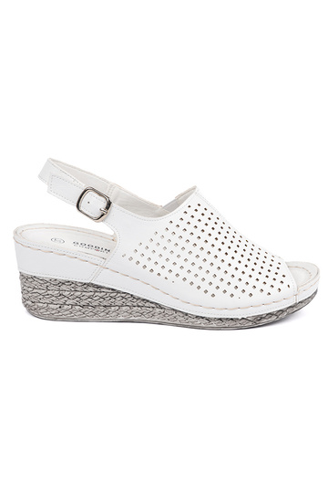 Sandalias blancas