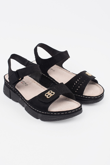 Sandalias negras para mujer 2
