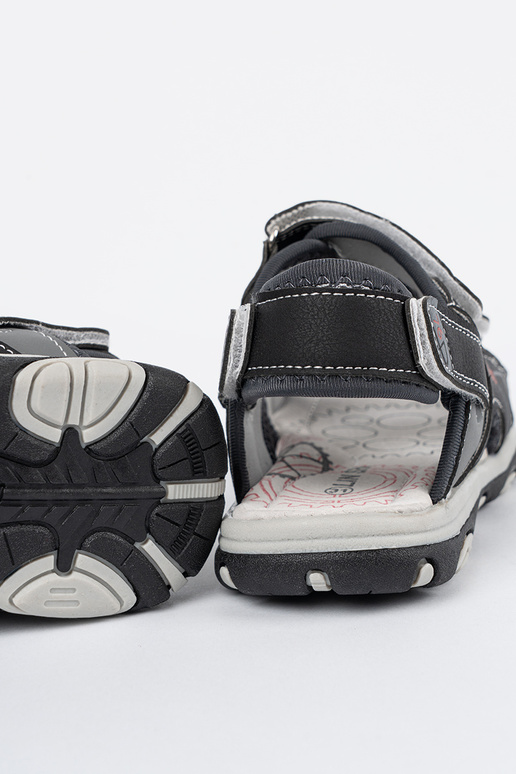 Sandalias para niños de color negro