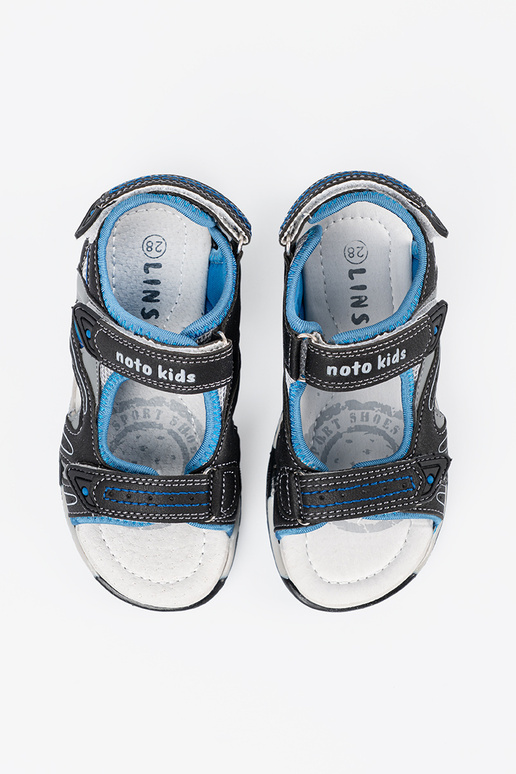 Sandalias para niños de color negro