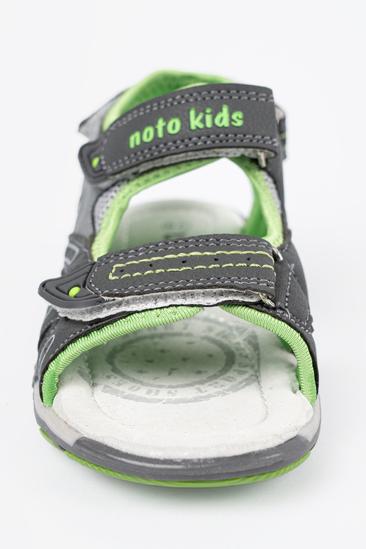 Sandalias para niños de color gris