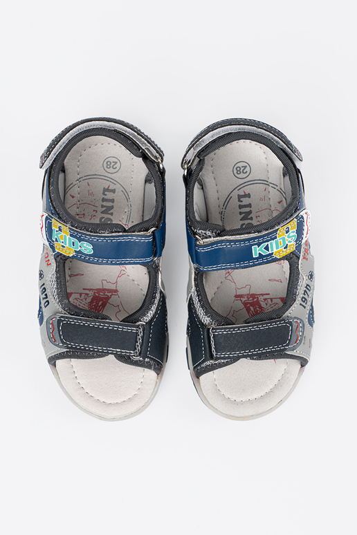 Sandalias para niños de color azul