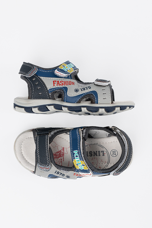 Sandalias para niños de color azul