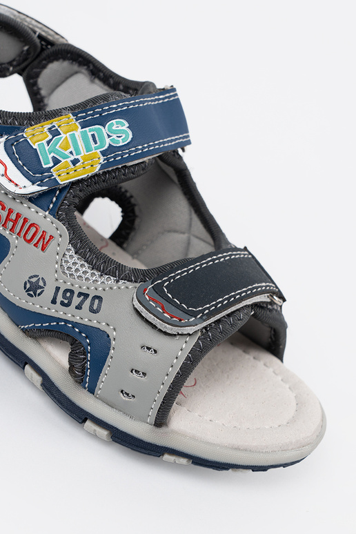 Sandalias para niños de color azul