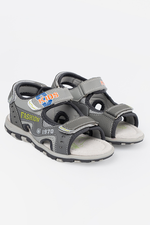 Zapatos de niño color gris