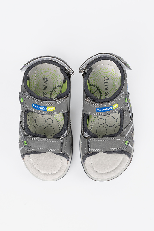 Sandalias de niño color gris