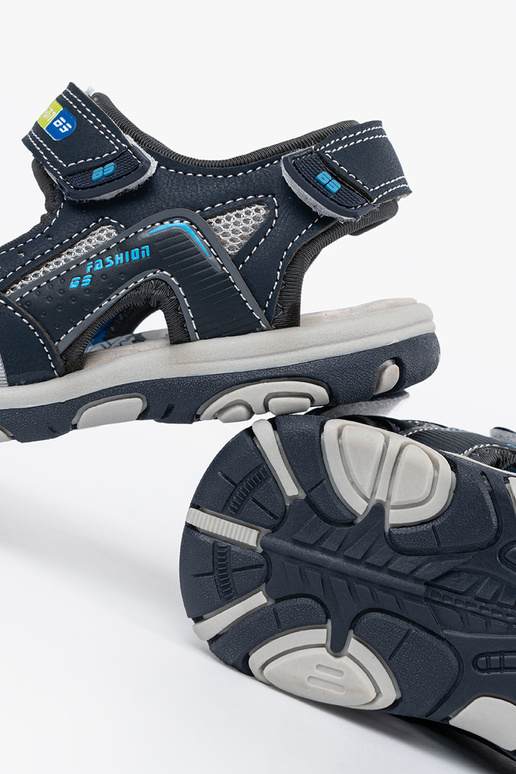 Zapatos de niño color azul