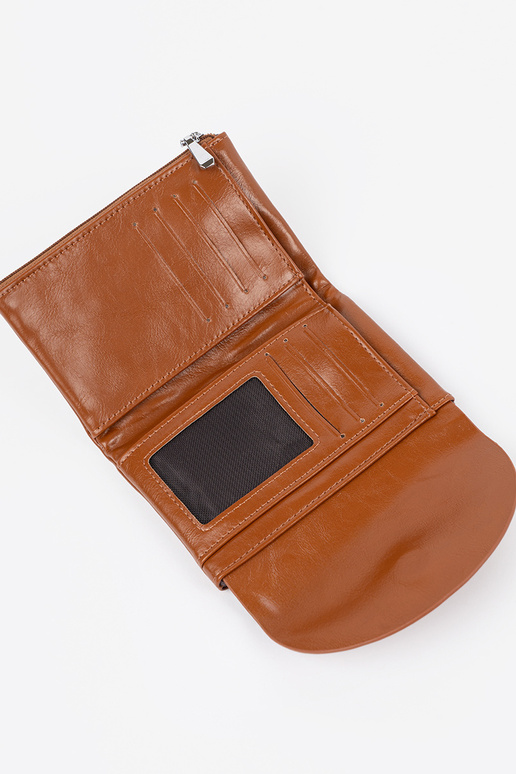 Cartera femenina color marfil