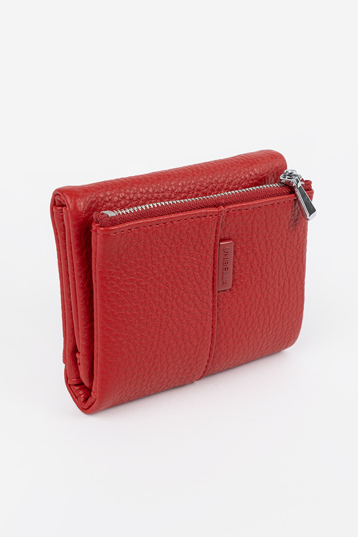 Cartera roja de mujer de piel...
