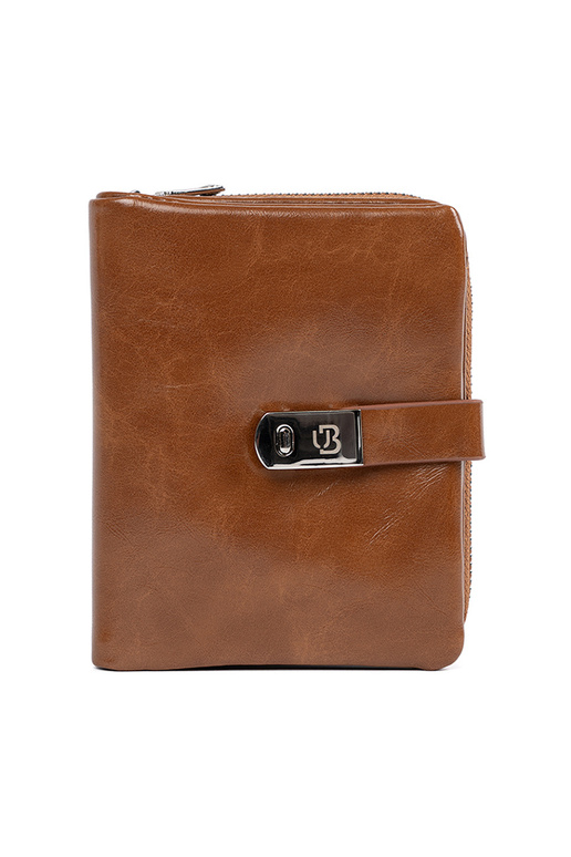 Monedero elegante de mujer color marrón Monedero elegante de mujer color marrón