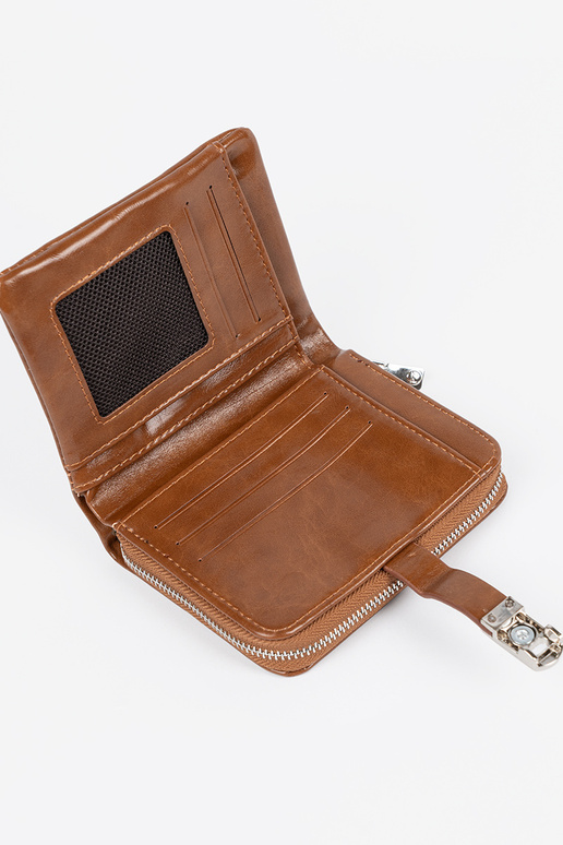 Monedero elegante de mujer color marrón Monedero elegante de mujer color marrón