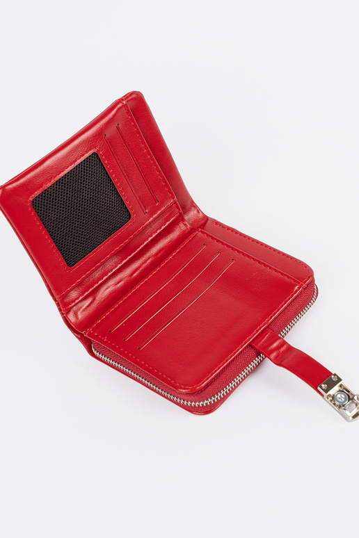 Monedero elegante de mujer color rojo Monedero elegante de mujer color rojo