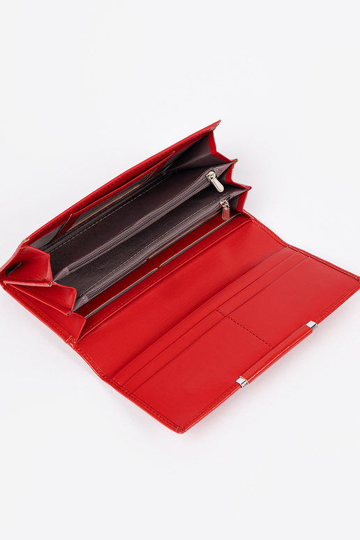 Cartera elegante roja de mujer