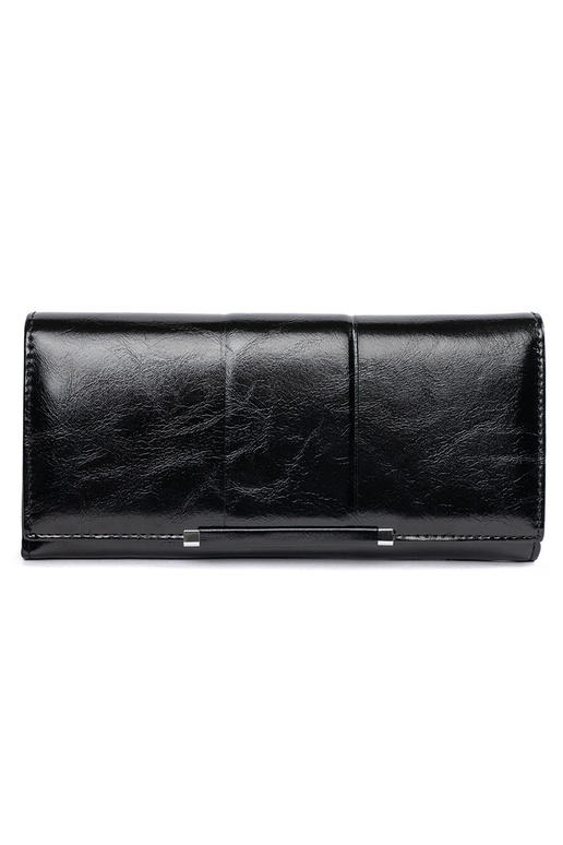 Cartera elegante negra de mujer