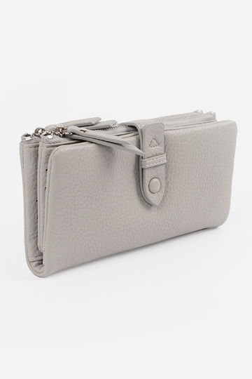 Cartera de mujer gris con... 2
