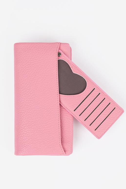 Cartera grande de mujer en color rosa