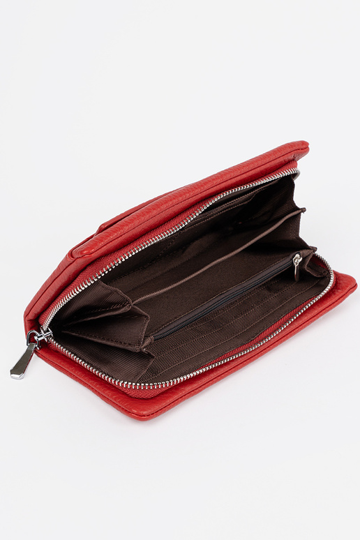 Cartera grande de mujer en color rojo