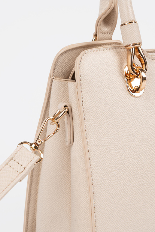 Bolso de mujer color arena brillante