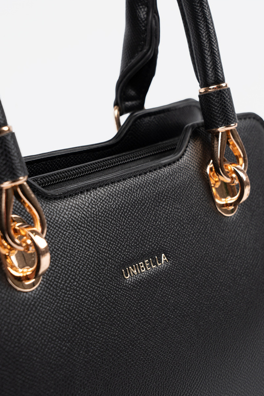 Bolso de mano negro tipo maleta para...