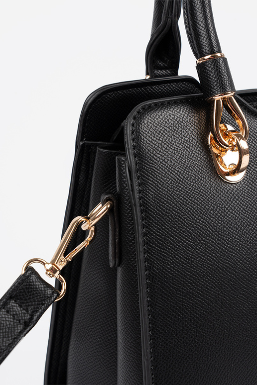 Bolso de mano negro tipo maleta para...