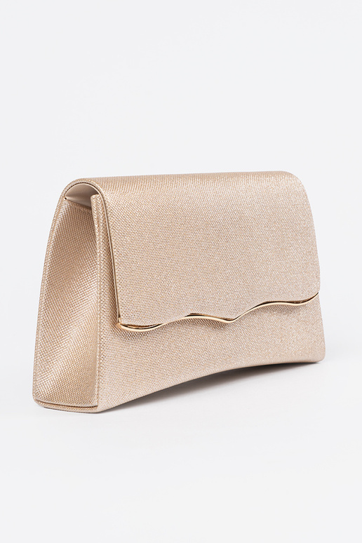 Bolso dorado con cadena