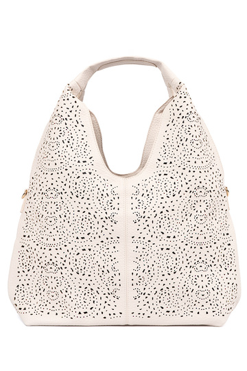 Bolso tipo calado color...