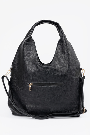 Bolso tipo calado negro 2