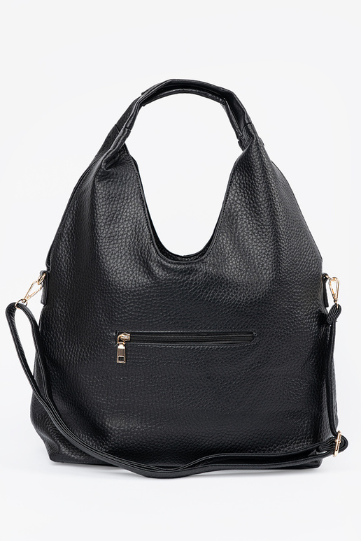 Bolso tipo calado negro