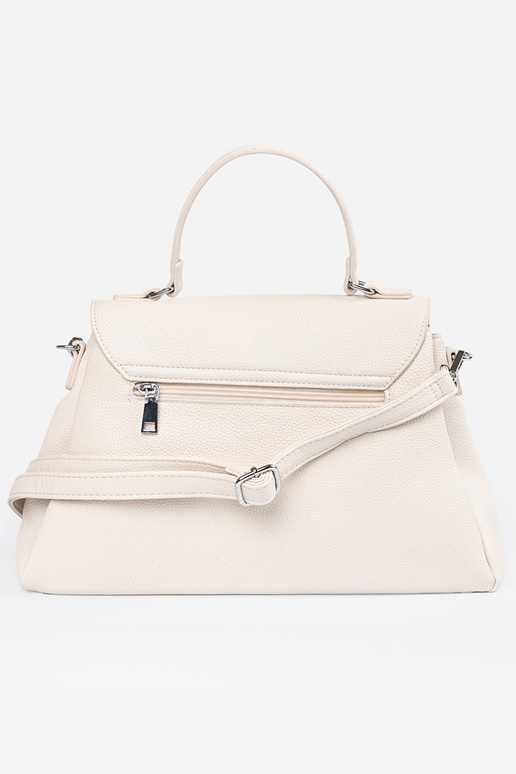 Bolso color arena brillante con asa