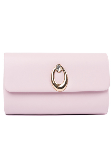 Bolso rosa tipo sobre con...