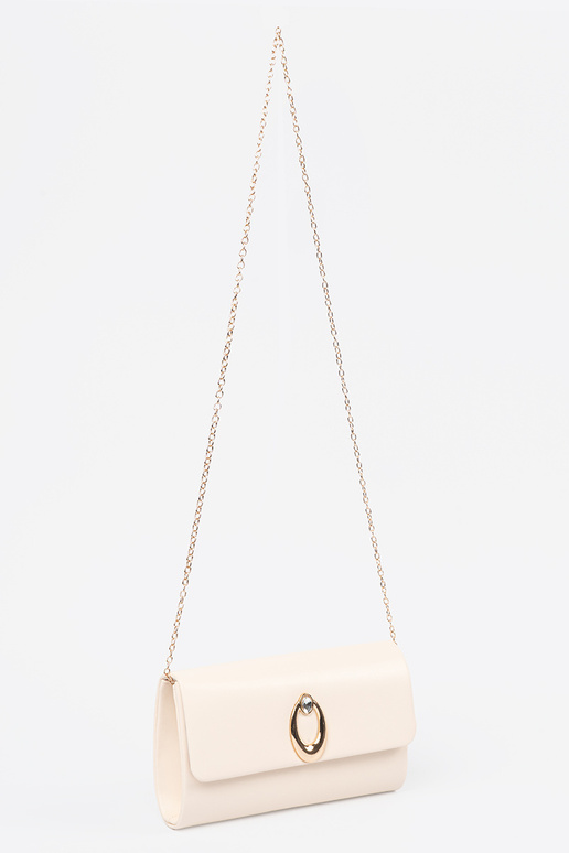 Bolso tipo sobre color azul brillante...