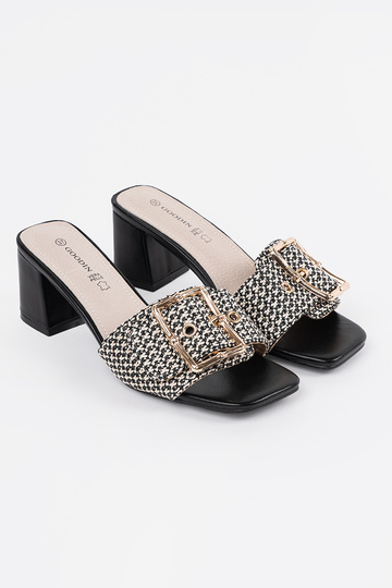 Chanclas blanco-negras de... 2