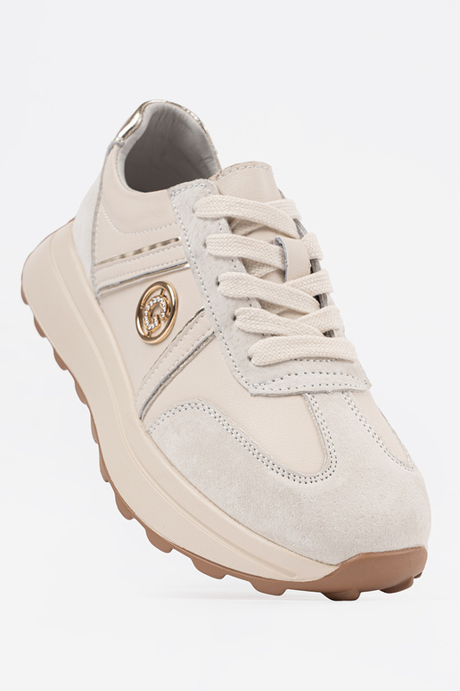 Zapatillas deportivas de cuero color...