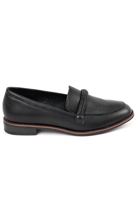 Mocasines negros para mujer con...