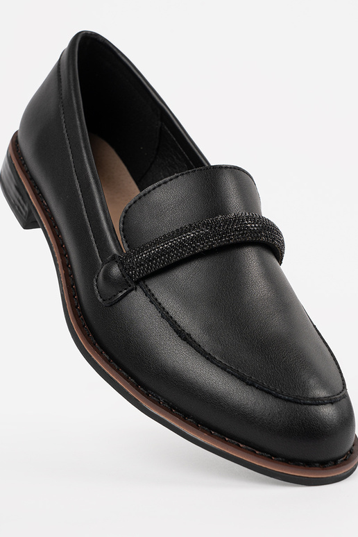 Mocasines negros para mujer con...