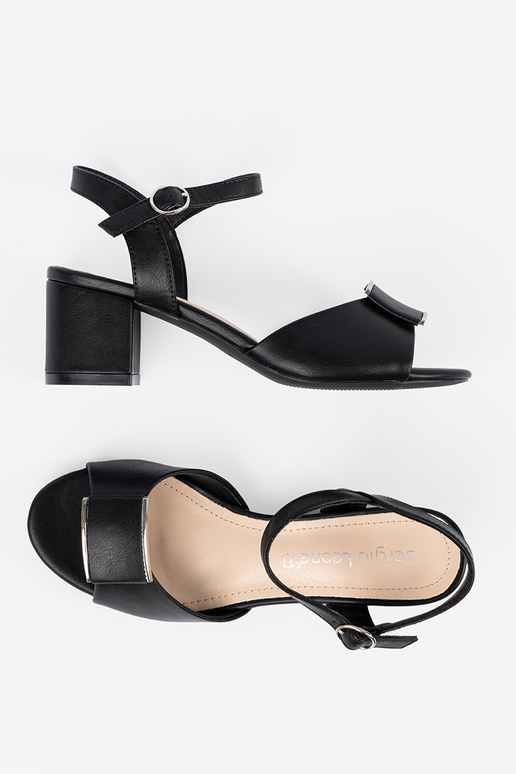 Sandalias de tacón abiertas color...