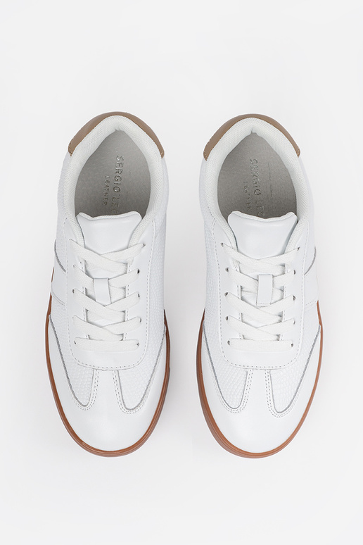 Zapatillas de mujer de gamuza blanca... Zapatillas de mujer de gamuza blanca...