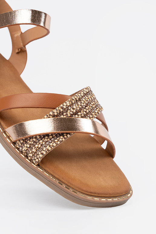 Sandalias de tacón abiertas color...