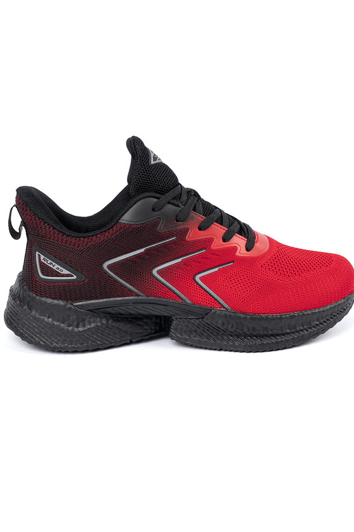 Negro y-Rojo zapatos deportivos