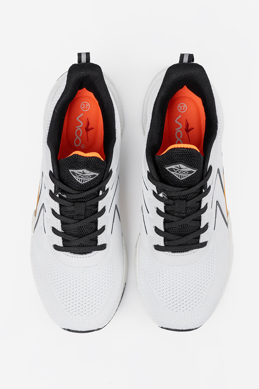 Blanco-de color negro zapatos...