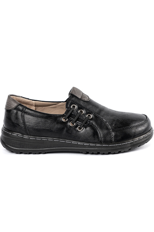 Botines de mujer con cierre color negro